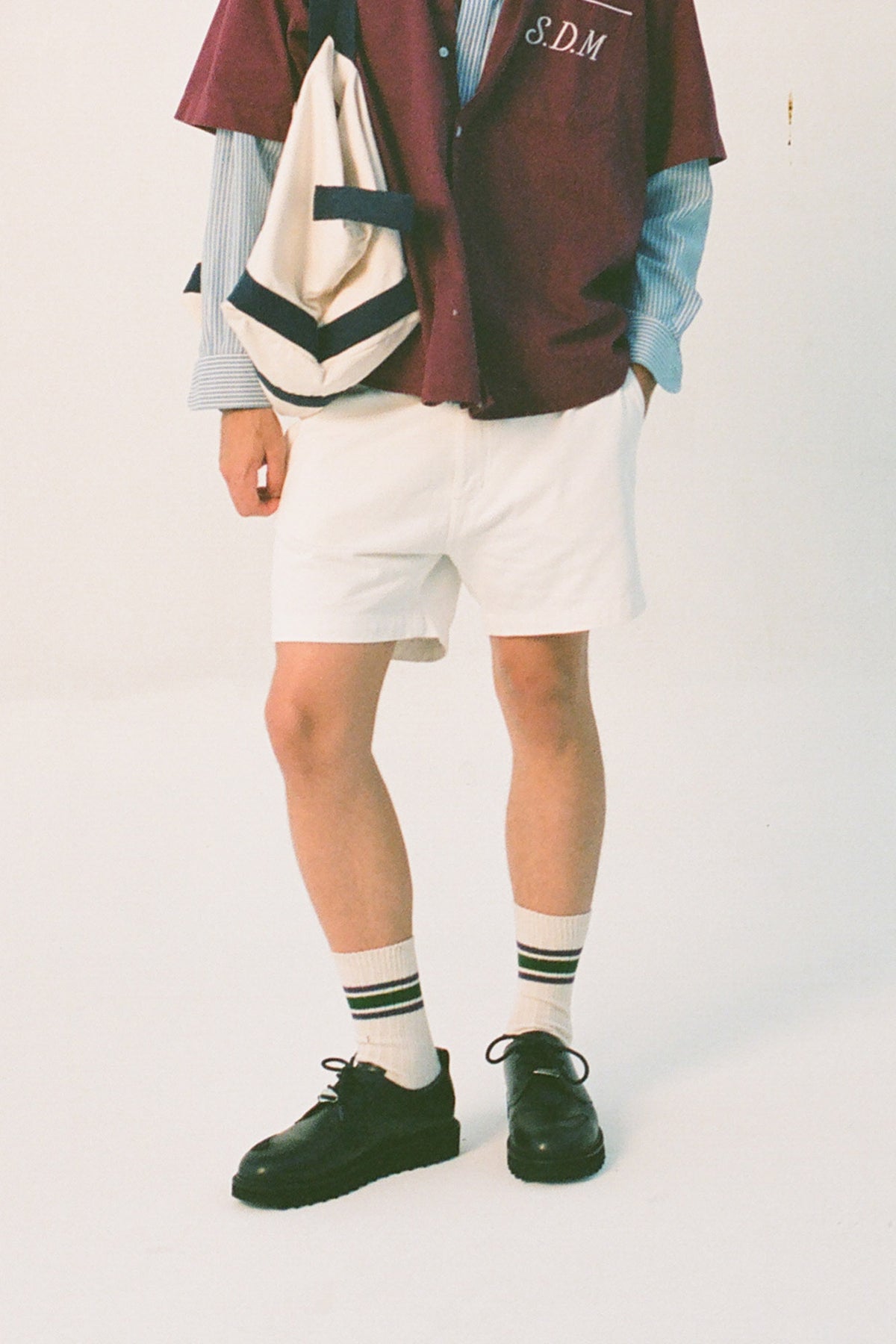 SHORTS WHITE JEANS