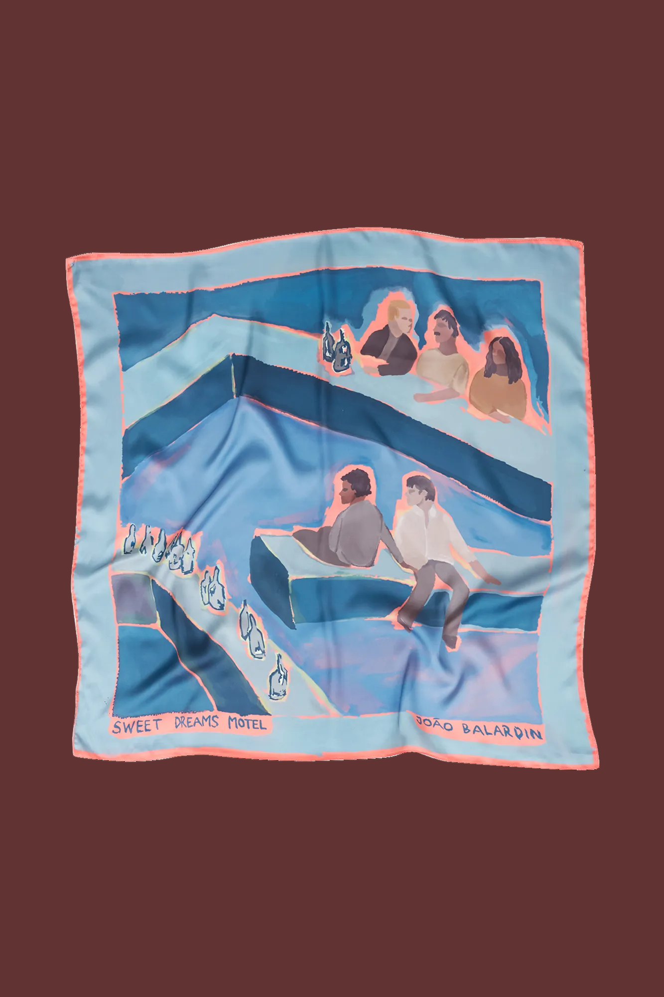 LENÇO JOÃO BALARDIN X SWEET DREAMS QUADRADO