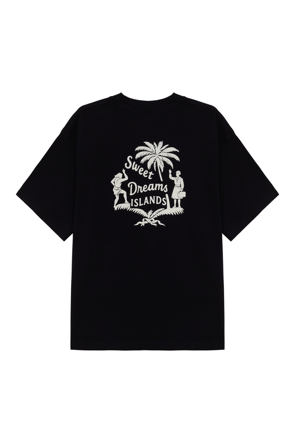 CAMISETA OVERSIZED SWEET DREAMS ISLANDS PRETA