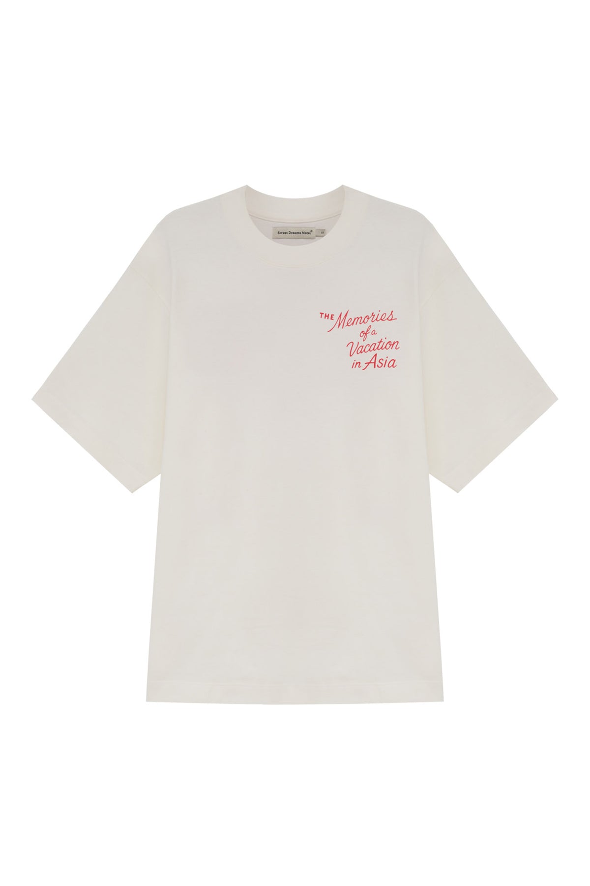 CAMISETA OVERSIZED SWEET DREAMS ISLANDS OFF WHITE